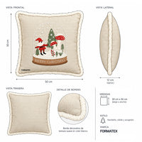 COJÍN DECORATIVO NAVIDEÑO