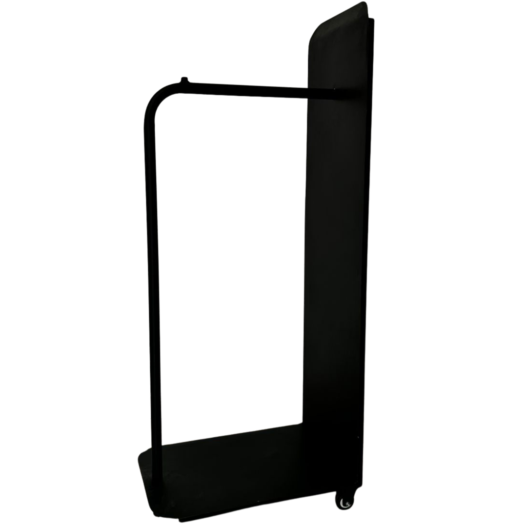 EXHIBIDOR VERTICAL CON RUEDAS